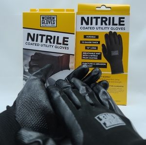 2 PAIRS Garden Reusable Breathable Utility Gloves